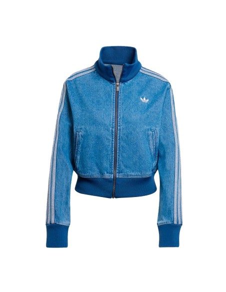 Adidas - Chaqueta Denim Con Logo