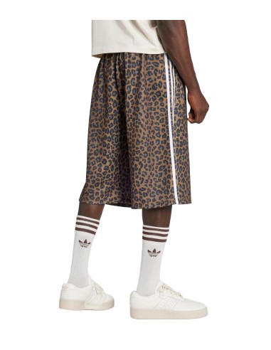 Adidas - Pantalón Corto Con Estampado De Leopardo