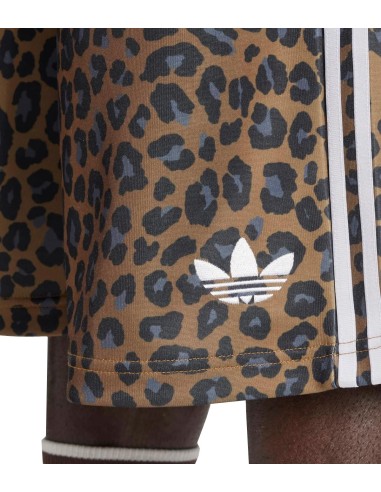 Adidas - Pantalón Corto Con Estampado De Leopardo