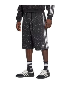 Adidas - Pantalón Corto Con Estampado De Leopardo