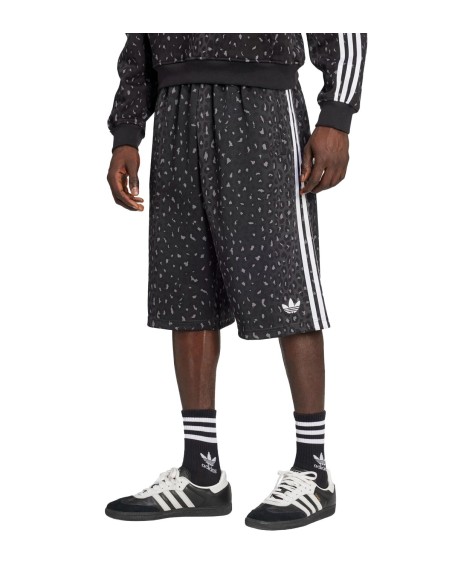 Adidas - Pantalón Corto Con Estampado De Leopardo