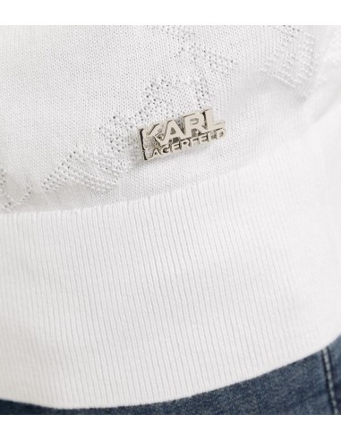 Karl Lagerfeld - Camiseta Knit Crewneck