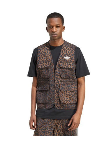 Adidas - Chaleco Estampado Con Logo