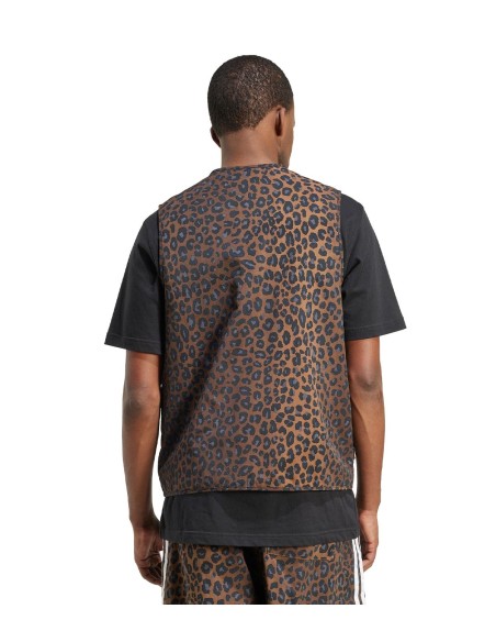 Adidas - Chaleco Estampado Con Logo