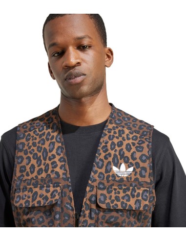 Adidas - Chaleco Estampado Con Logo