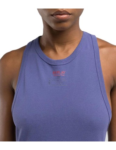 Replay - Vestido Midi con Estampado