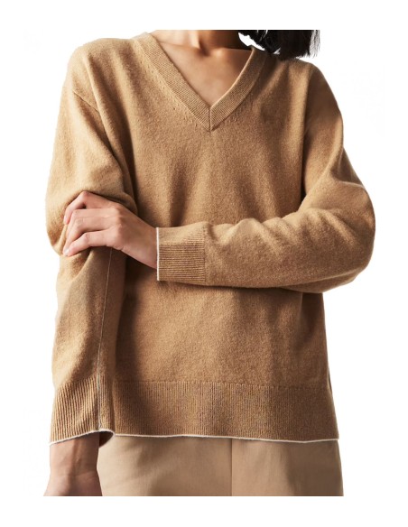 Lacoste - Jersey de Cuello de Pico