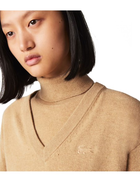 Lacoste - Jersey de Cuello de Pico