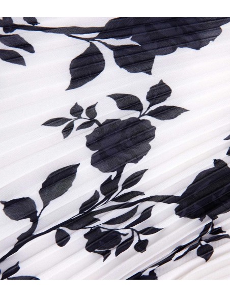 Self-Portrait - Vestido Largo con Estampado Floral