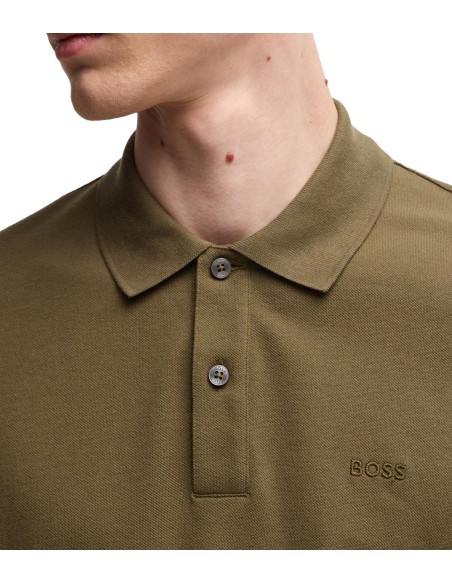 BOSS - Polo Pallas de Piqué de Algodón