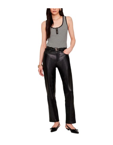 Anine Bing - Camisetas Alessia Tank Cream And Bl