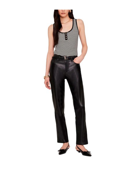 Anine Bing - Camisetas Alessia Tank Cream And Bl