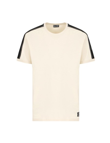 Emporio Armani EA7 - Camiseta de Punto de Algodón