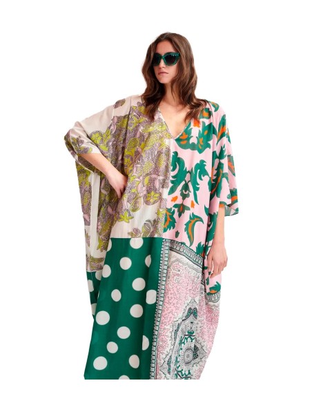 Essentiel Antwerp - Vestido Caftán Lunar