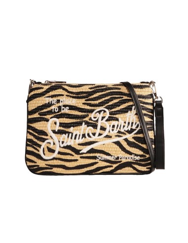 Mc2 Saint Barthelemy - Bolso en Rafia de Cebra