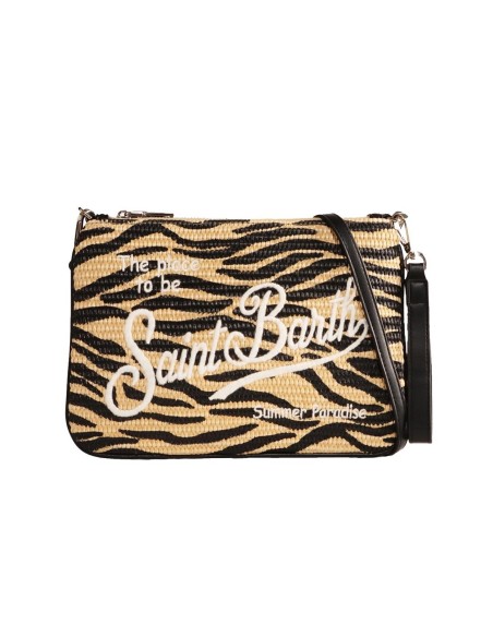 Mc2 Saint Barthelemy - Bolso en Rafia de Cebra