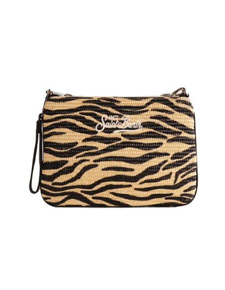 Mc2 Saint Barthelemy - Bolso en Rafia de Cebra