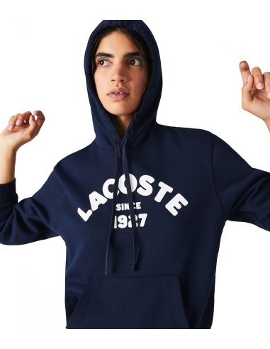 Lacoste - Sudadera Mujer Azul - Fit