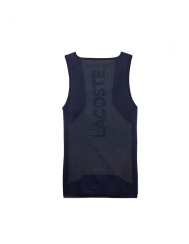 Lacoste - Camiseta Mujer Azul - Sin mangas Sport
