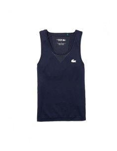 Lacoste - Camiseta Mujer Azul - Sin mangas Sport