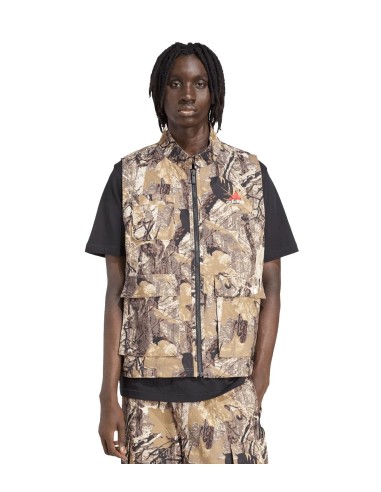 Adidas - Chaleco De Camuflaje Con Logo