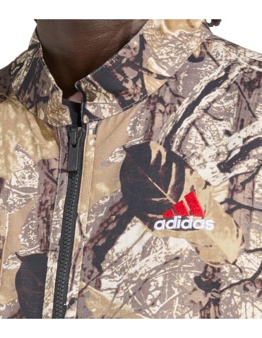 Adidas - Chaleco De Camuflaje Con Logo