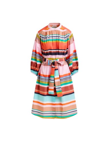 Essentiel Antwerp - Vestido Over De Rayas