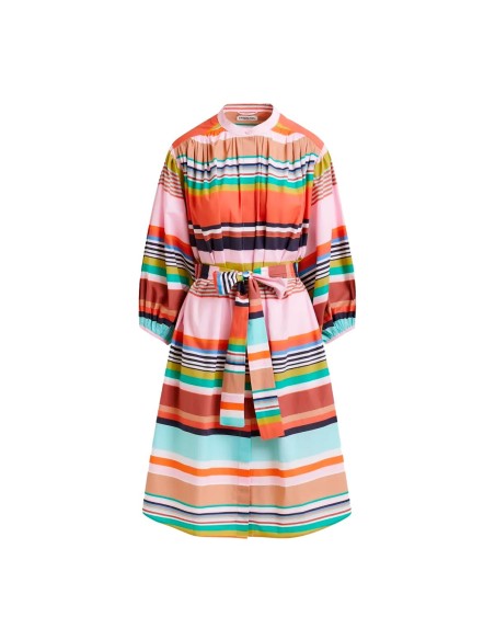 Essentiel Antwerp - Vestido Over De Rayas