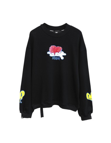 Mod Wave Movement - Sudadera Gráfico Corazón