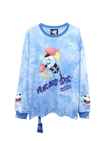 Mod Wave Movement - Sudadera Tie Dye Black Capsule