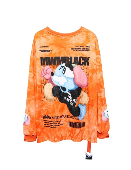 Mod Wave Movement - Sudadera Tie Dye Black Capsule