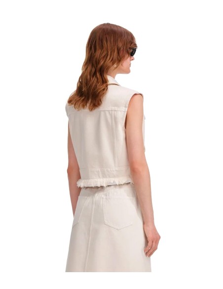 Self Portrait - Chaleco Vaquero Abotonado