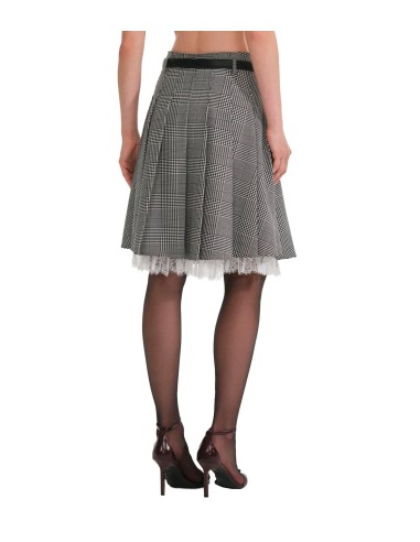 Self Portrait - Falda De Tabla Escocesa