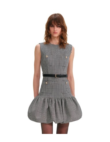 Self Portrait - Mini Vestido Príncipe De Gales