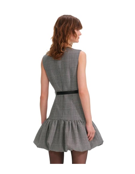 Self Portrait - Mini Vestido Príncipe De Gales