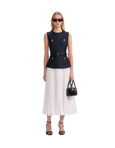 Self Portrait - Vestido Taffeta