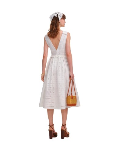 Self Portrait - Vestido Midi Broderie