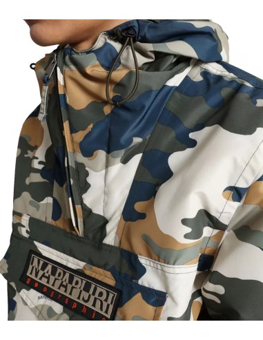 Napapijri - Chaquetón Hombre Multicolor - Canguro