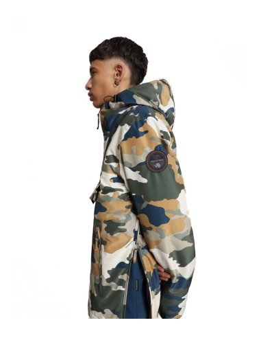 Napapijri - Chaquetón Hombre Multicolor - Canguro