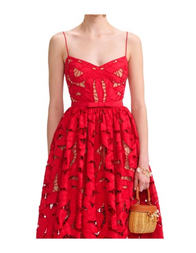 Self Portrait - Vestido Red Bow