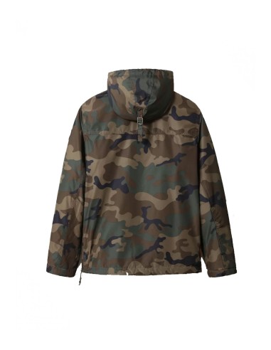 Napapijri - Chaquetón Hombre Multicolor - Camuflaje Canguro