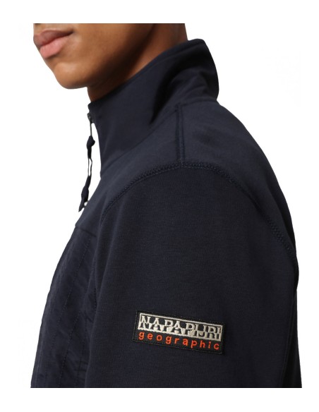 SUDADERA CON CREMALLERA Y