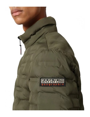 Napapijri - Chaqueta Hombre Verde - Cremallera