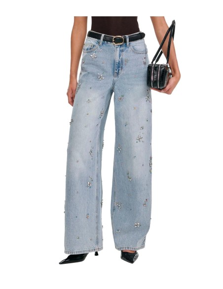 Self Portrait - Pantalón Vaquero De Pierna Ancha