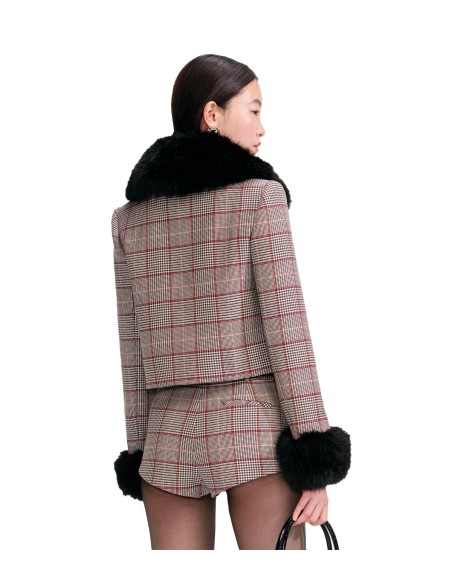 Self Portrait - Chaqueta Abotonada De Piel