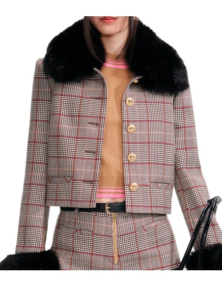 Self Portrait - Chaqueta Abotonada De Piel