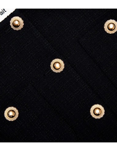 Self Portrait - Chaqueta Con Puños De Piel