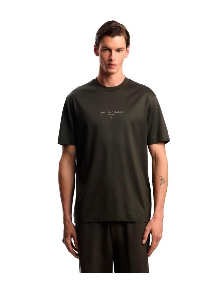 Emporio Armani - Camiseta Con Logo Tridimensional