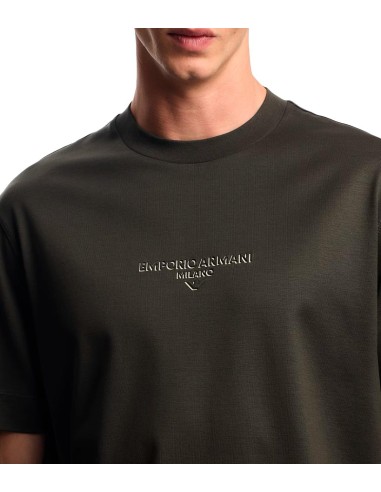 Emporio Armani - Camiseta Con Logo Tridimensional