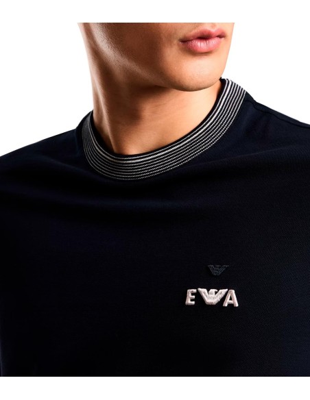 Emporio Armani - Camiseta Con Bordado